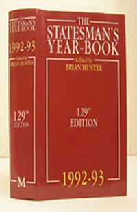 The Statesman's Year Book: 1992-93