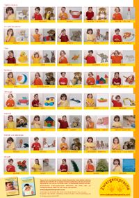 Babyzeichen-Plakat: Wichtigste Starterzeichen