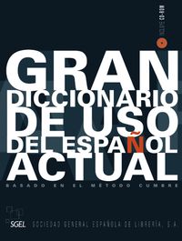 Gran diccionario de uso del español actual