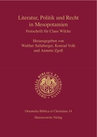 Literatur, Politik und Recht in Mesopotamien