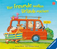 Vier Freunde wollen Urlaub machen