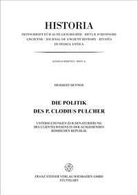 Die Politik des P. Clodius Pulcher