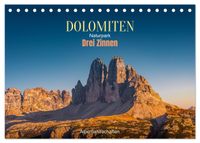 Dolomiten, Drei Zinnen Naturpark: Alpenlandschaften (Tischkalender 2027 DIN A5 quer), CALVENDO Monatskalender