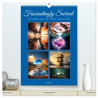 Fascinatingly Surreal (High Quality Premium Wall Calendar 2027 DIN A2 portrait),CALVENDO 12 Month Wall Calendar