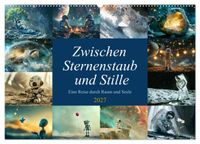 Zwischen Sternenstaub und Stille (Wandkalender 2027 DIN A2 quer), CALVENDO Monatskalender