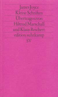 Werkausgabe in sechs Bänden in der edition suhrkamp