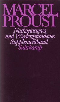 Nachgelassenes und Wiedergefundenes