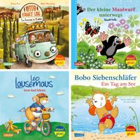 Maxi-Pixi-4er-Set 127: Draußen unterwegs (4x1 Exemplar)