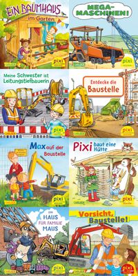 Pixi-Box 311: Pixi auf der Baustelle (8x8 Exemplare)
