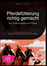 Pferdefütterung richtig gemacht: Der Fütterungsplan für Pferde