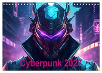 Cyberpunk (Wandkalender 2027 DIN A4 quer), CALVENDO Monatskalender