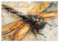 Die fantastische Welt der Steampunk-Insekten (Wandkalender 2027 DIN A4 quer), CALVENDO Monatskalender