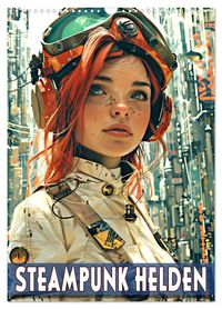 Steampunk Helden (Wandkalender 2027 DIN A3 hoch), CALVENDO Monatskalender