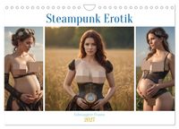 Steampunk Erotik - Schwangere Frauen (Wandkalender 2027 DIN A4 quer), CALVENDO Monatskalender