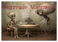 Surreale Alienwelt (Wandkalender 2027 DIN A2 quer), CALVENDO Monatskalender