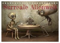 Surreale Alienwelt (Tischkalender 2027 DIN A5 quer), CALVENDO Monatskalender