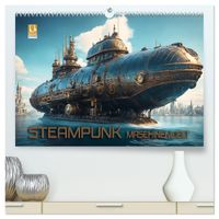 Steampunk Maschinenwelt (hochwertiger Premium Wandkalender 2027 DIN A2 quer), Kunstdruck in Hochglanz