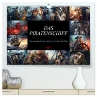 Das Piratenschiff - Willkommen in der Welt der Geister (hochwertiger Premium Wandkalender 2027 DIN A2 quer), Kunstdruck in Hochglanz