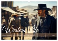 Western Life (Wandkalender 2027 DIN A3 quer), CALVENDO Monatskalender