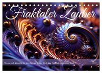 Fraktaler Zauber (Tischkalender 2027 DIN A5 quer), CALVENDO Monatskalender
