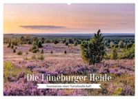 Die Lüneburger Heide - Faszination einer Naturlandschaft (Wandkalender 2027 DIN A2 quer), CALVENDO Monatskalender