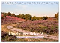 Lüneburger Heide Wege (Tischkalender 2027 DIN A5 quer), CALVENDO Monatskalender