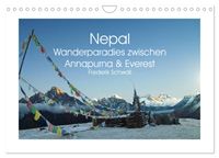 Nepal - Wanderparadies zwischen Annapurna & Everest (Wandkalender 2027 DIN A4 quer), CALVENDO Monatskalender