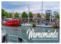 Warnemünde - Sommer, Sonne und Sand im Schuh (Tischkalender 2027 DIN A5 quer), CALVENDO Monatskalender