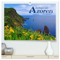 Archipel der Azoren im Nordatlantik (hochwertiger Premium Wandkalender 2027 DIN A2 quer), Kunstdruck in Hochglanz