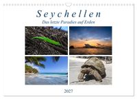 Seychellen - Das letzte Paradies auf Erden (Wandkalender 2027 DIN A3 quer), CALVENDO Monatskalender