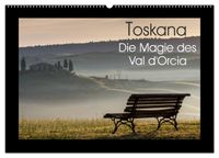 Toskana - Die Magie des Val d'Orcia (Wandkalender 2027 DIN A2 quer), CALVENDO Monatskalender