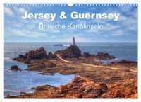 Jersey & Guernsey - britische Kanalinseln (Wandkalender 2027 DIN A3 quer), CALVENDO Monatskalender