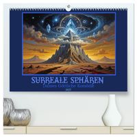 Surreale Sphären: Dantes Göttliche Komödie (hochwertiger Premium Wandkalender 2027 DIN A2 quer), Kunstdruck in Hochglanz