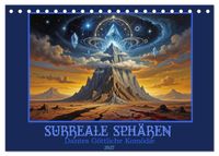 Surreale Sphären: Dantes Göttliche Komödie (Tischkalender 2027 DIN A5 quer), CALVENDO Monatskalender