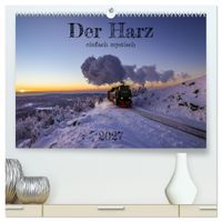 Der Harz - einfach mystisch (hochwertiger Premium Wandkalender 2027 DIN A2 quer), Kunstdruck in Hochglanz