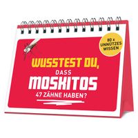 Wusstest du, dass Moskitos 47 Zähne haben?
