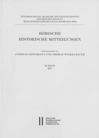 Römische Historische Mitteilungen, Band 59 (2017)
