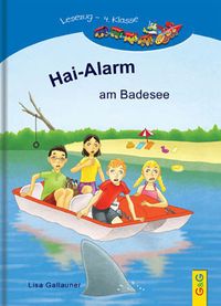 LESEZUG/4. Klasse: Hai-Alarm am Badesee