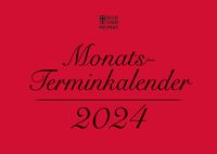 Monatsterminkalender 2024 (VPE 5 Stück)