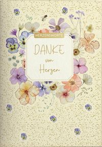 Geschenkbuch - Danke von Herzen