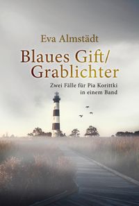 Blaues Gift / Grablichter
