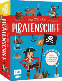 Das XXL-Set – Bauen, Wissen, Spielen: Piratenschiff
