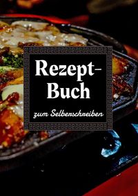 Rezeptbuch zum selberschreiben mit Register I Kochbuch I Backbuch I Platz für 125 Rezepte