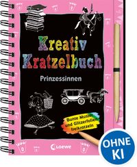 Kreativ-Kratzelbuch: Prinzessinnen