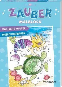 Zaubermalblock. Magische Muster. Meerjungfrauen