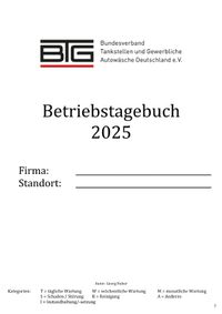 Betriebstagebuch / Betriebstagebuch 2025