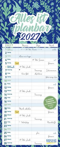 Familientimer Alles ist planbar 2027