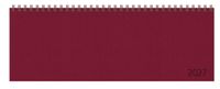 Tischkalender quer Professional Premium 2027 rot