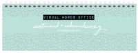 Tischquerkalender Visual Words Office 2027