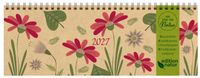 Tischquerkalender Edition Natur Flowers 2027